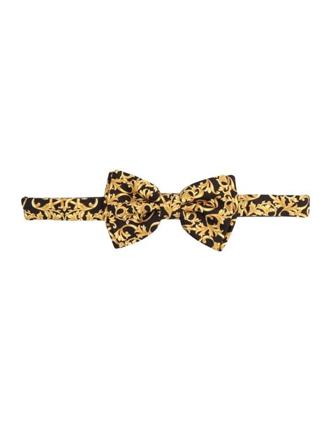 black versace bow tie|Crystal Bow Tie .